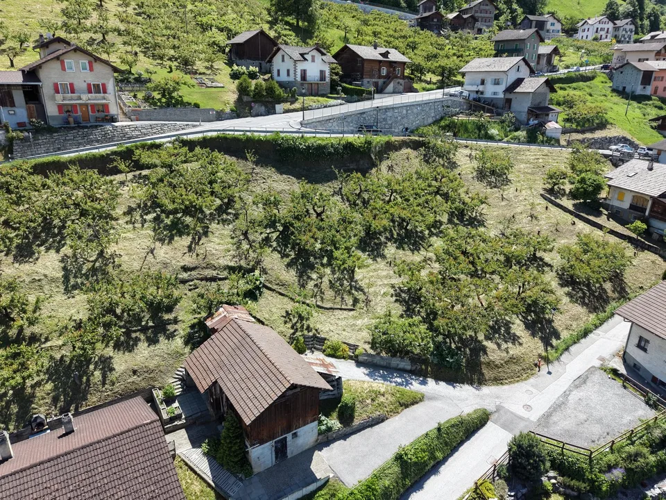 Baugrundstück mit außergewöhnlicher Panoramablick in Nendaz – Foto 6 von 8