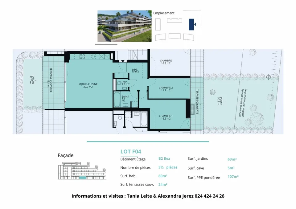 3.5 Zimmer Wohnung in Rolle – Foto 14 von 14