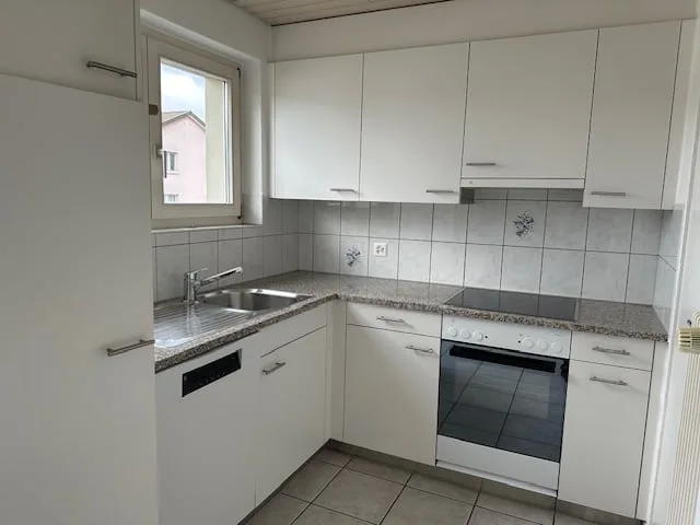 Wohnung mit 4.5 Zimmern komplett renoviert in einer grünen Umgebung ohne direkte Nachbarschaft – Foto 13 von 17