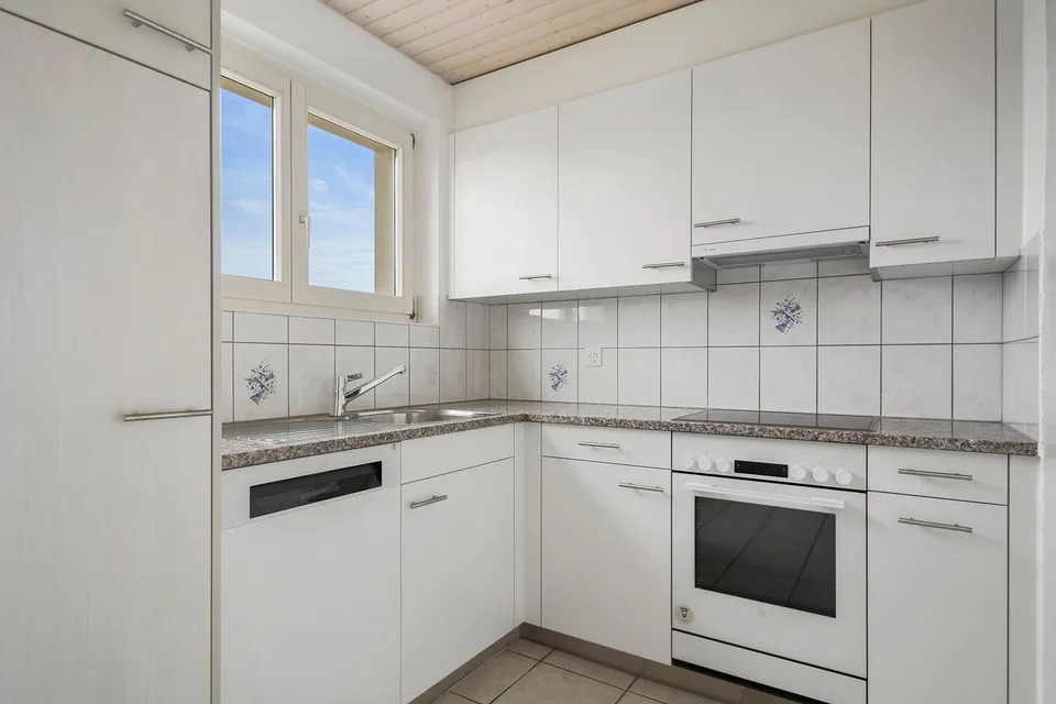 Appartement de 4.5 pièces entièrement rénové dans un cadre arboré sans réel vis-à-vis