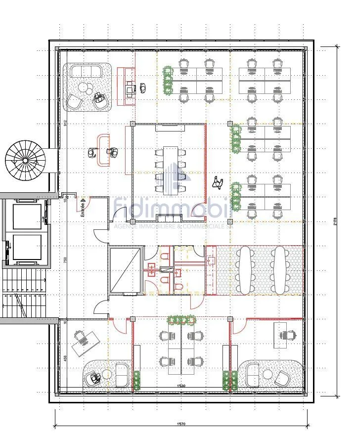 Verwaltungsflächen zur Miete ab CHF 4'433.- / Monat
