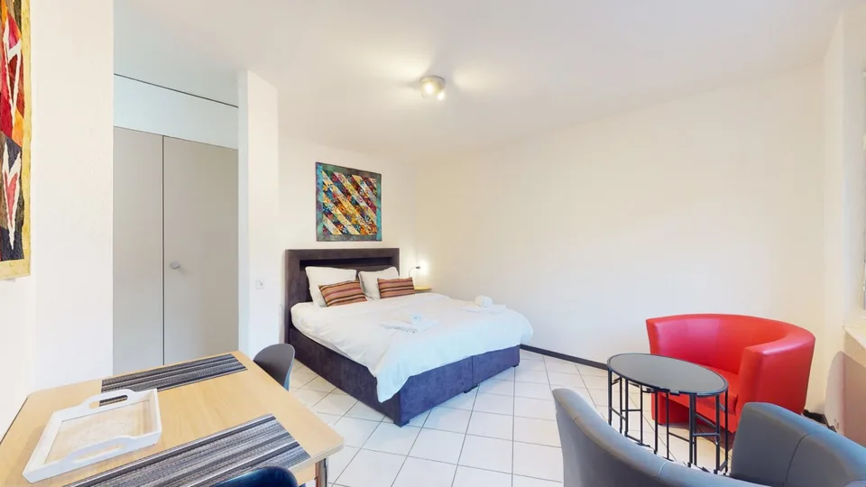 Spacious studio in a lovely neighborhood in Sierre
