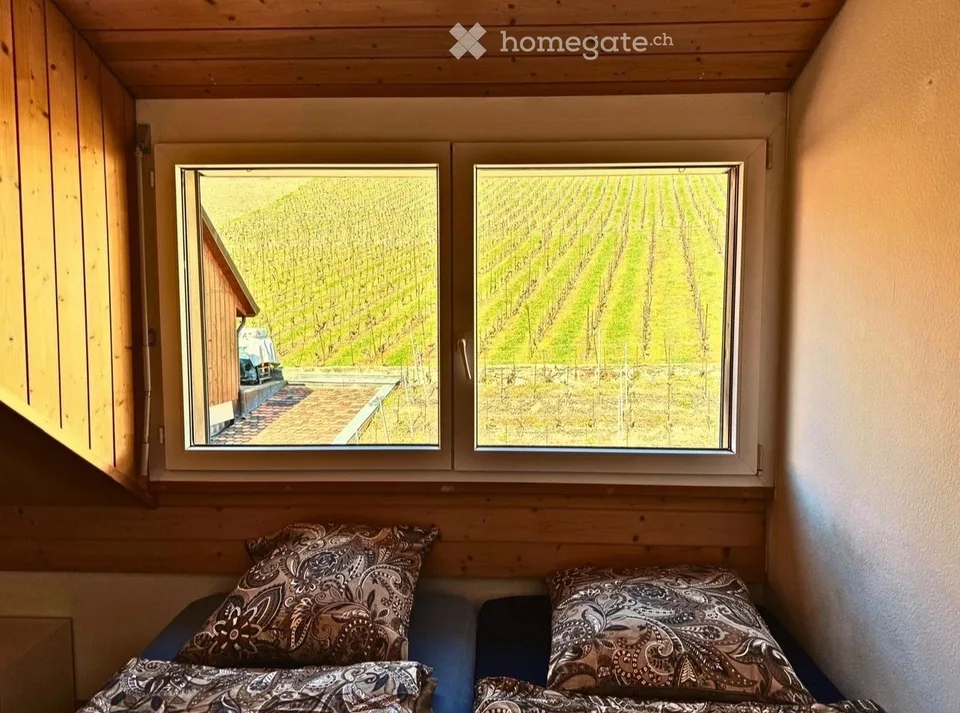 Camera in una casa condivisa confortevole, calma, con vista sul lago, tra Vevey e Losanna