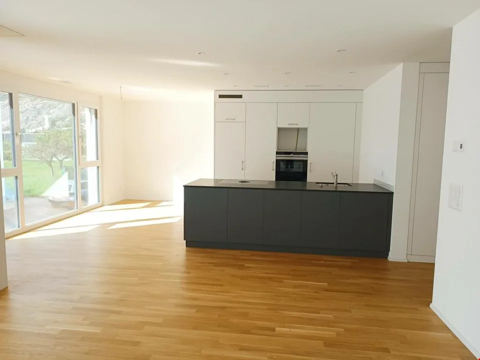 mit Aussicht - grosszügige, moderne Wohnung
