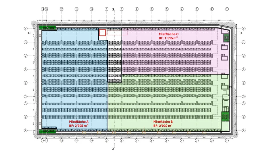 Zwischen 1’500 - 6800 Quadratmeter Hochregallager – Foto 8 von 8
