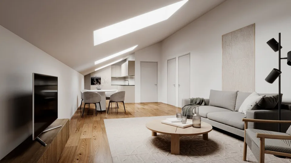 4.5-Zimmer-Wohnung im 2. Obergeschoss an schöner Hanglage in Rorschach