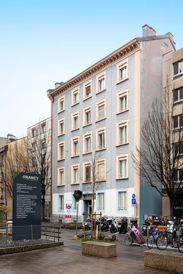 Incantevole appartamento ad alto piano di una camera vicino alla stazione di Losanna – Rue du Simplon 10! – foto 10 di 10