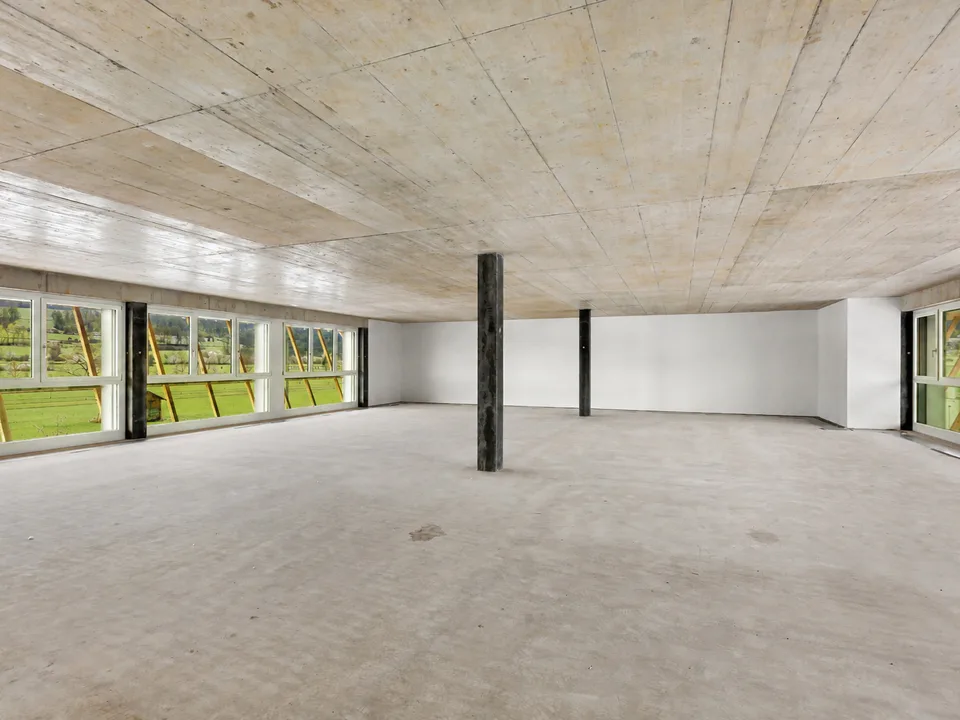 Espaces commerciaux attractifs dans une construction moderne