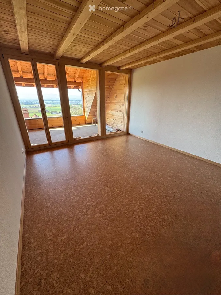 Première location : bel appartement de 5,5 pièces sous les combles avec galerie