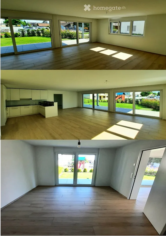 Appartamento giardino 4,5 locali Aesch LU sul Hallwilersee dal 01.08.26 o da concordare