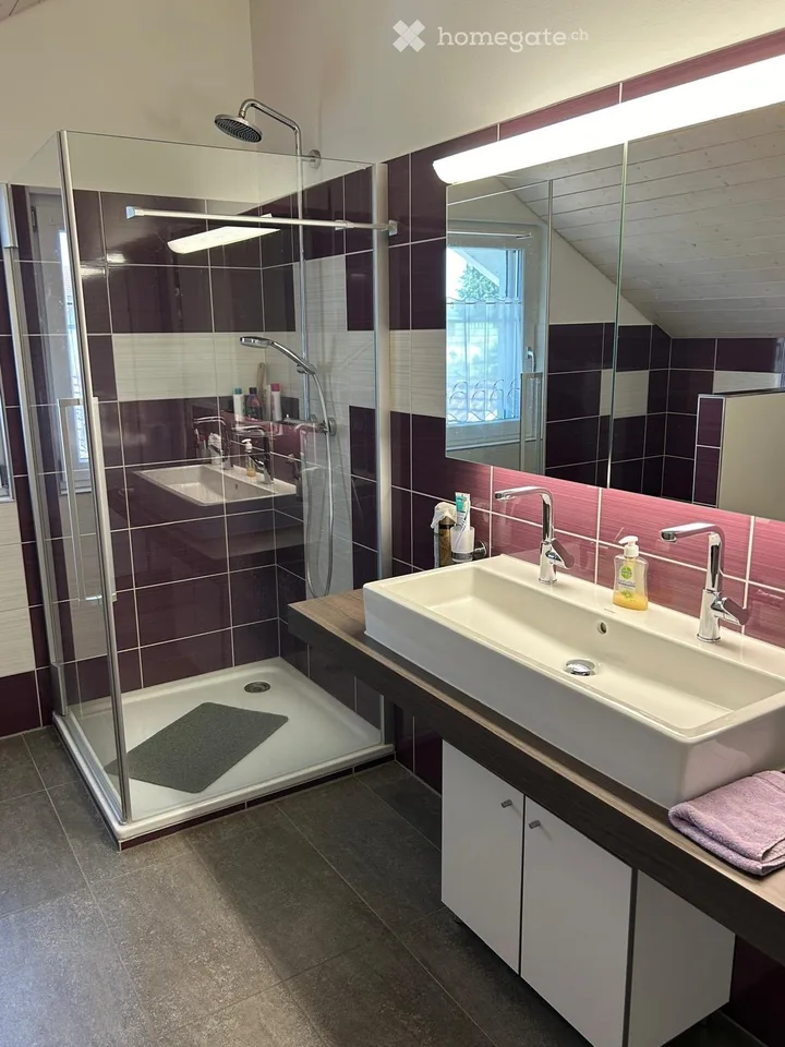 Charming bright 4.5 room attic apartment