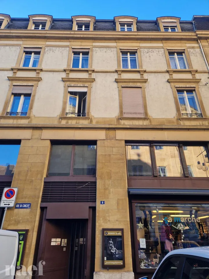 Surface Commerciale de 58 m² au Centre-Ville de Neuchâtel  Emplacement de Premier Choix !