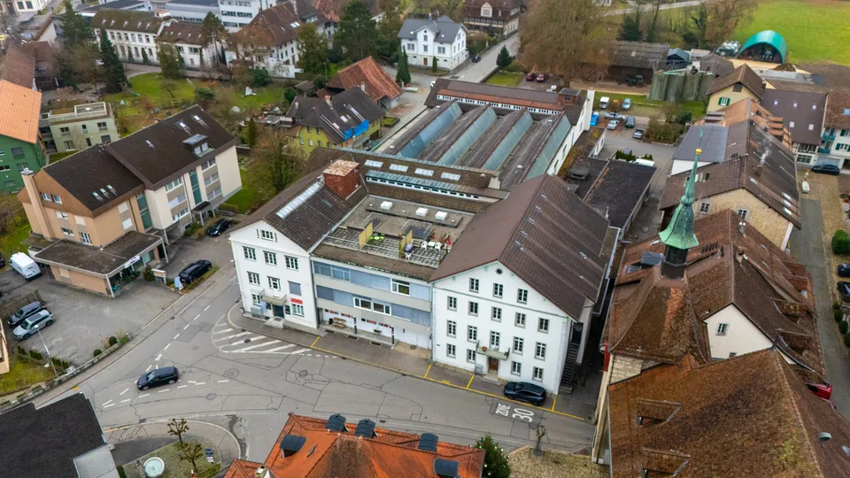 1'000 m² aussergewöhnliche Produktions-, Büro- und Gewerbeflächen