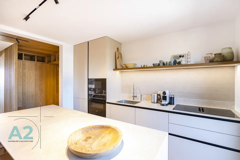 Appartement d'exception au centre de Crans-Montana, vue panoramique