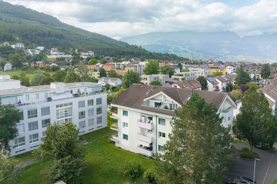 Charmante 3.5 Zimmerwohnung in Buchs mit Balkon und viel Wohnkomfort