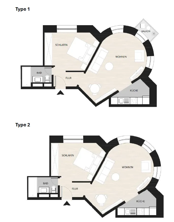 Stilvolle, möblierte 2.5-Zimmer-Wohnung mit Balkon an der Aemtlerstrasse in Zürich Wiedikon – Foto 13 von 13