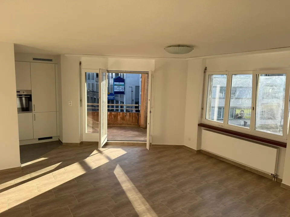 Appartement de 2,5 pièces lumineux dans un emplacement central