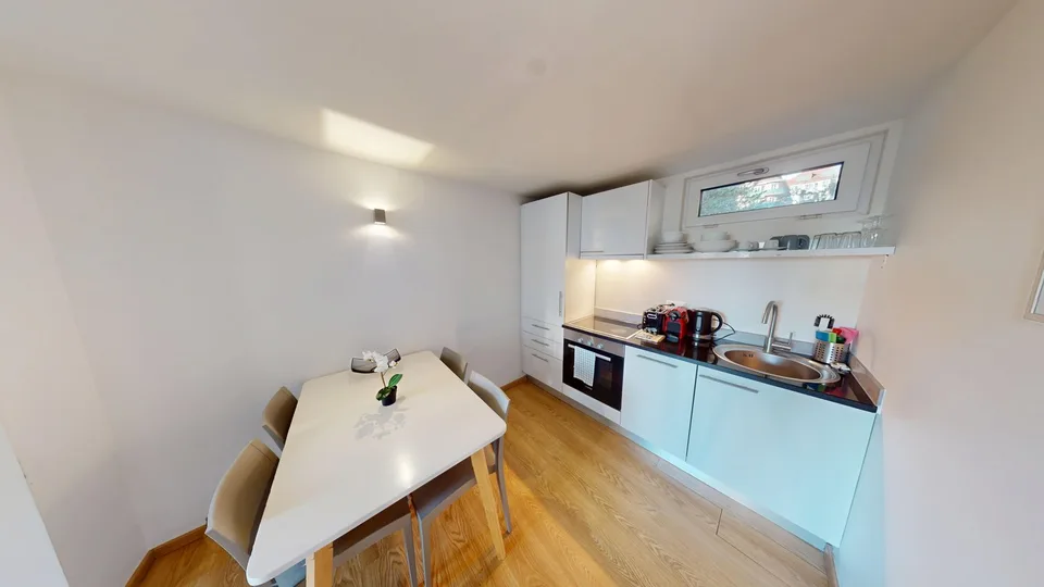 Rooftop Views & Central Location: 1-Bedroom Apartment in Lausanne
