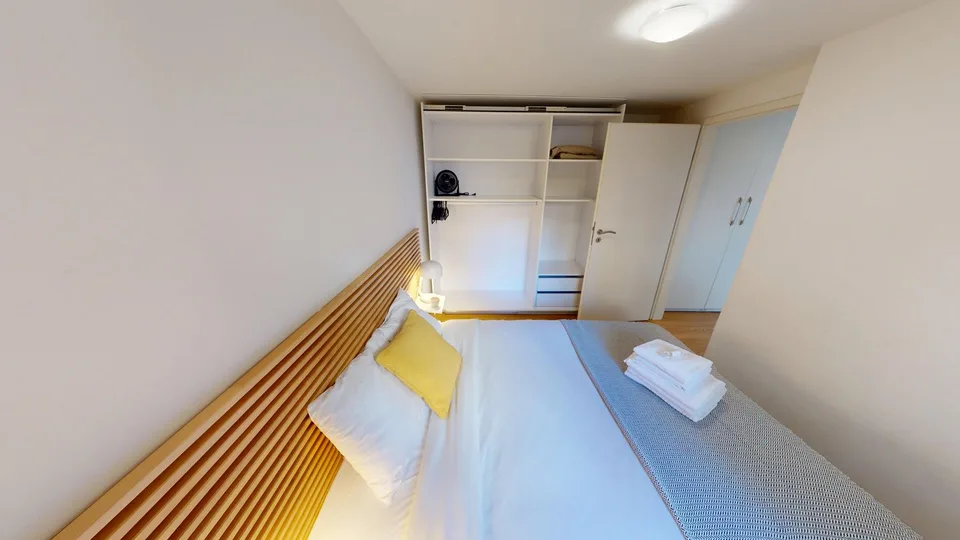 Rooftop Views & Central Location: 1-Bedroom Apartment in Lausanne – Foto 12 von 20