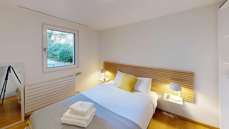 Rooftop Views & Central Location: 1-Bedroom Apartment in Lausanne – Foto 16 von 20