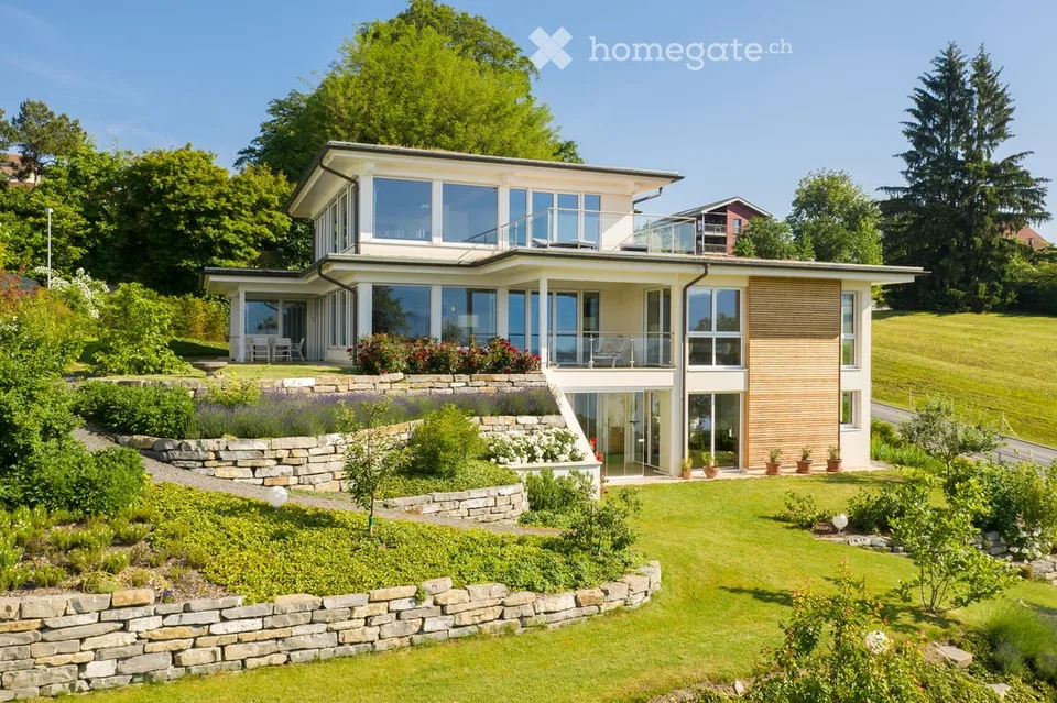 Exklusives Architektenhaus mit unvergleichlicher See- und Bergsicht