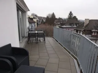 Appartement en attique, calme et très ensoleillé