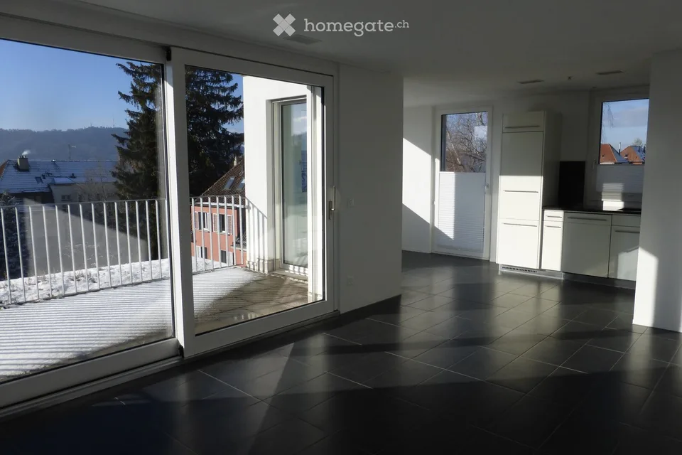 Appartement en attique, calme et très ensoleillé