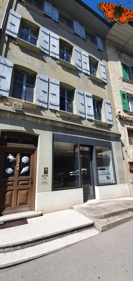 Belle surface commerciale de 114m² au coeur de Payerne