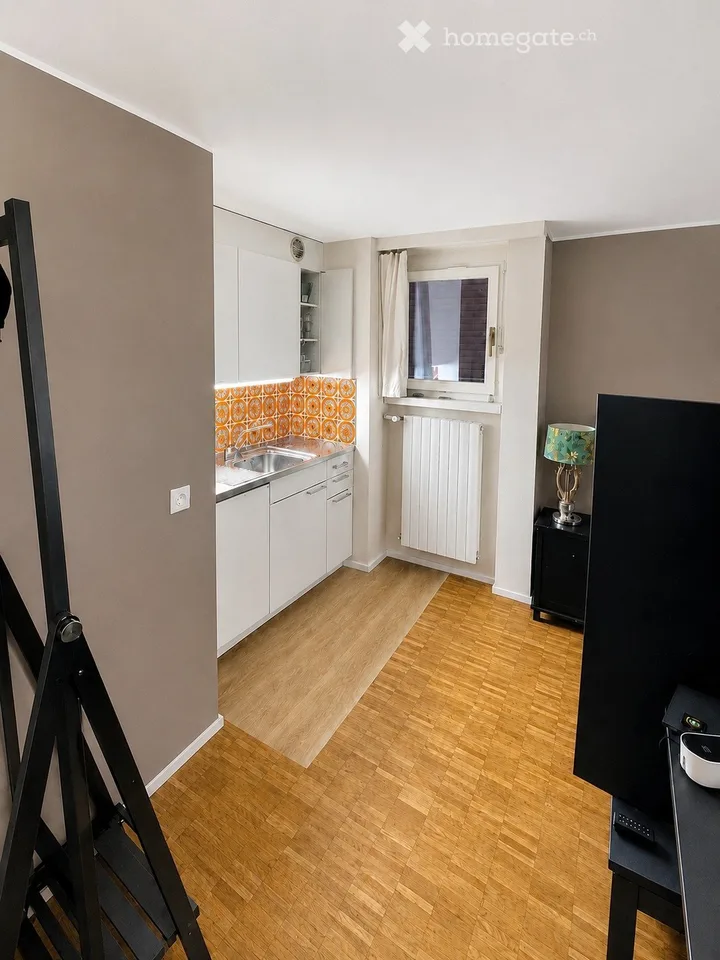 Möblierte 1-Zi-Wohnung Flims Dorf  2 Min. zur Bergbahn