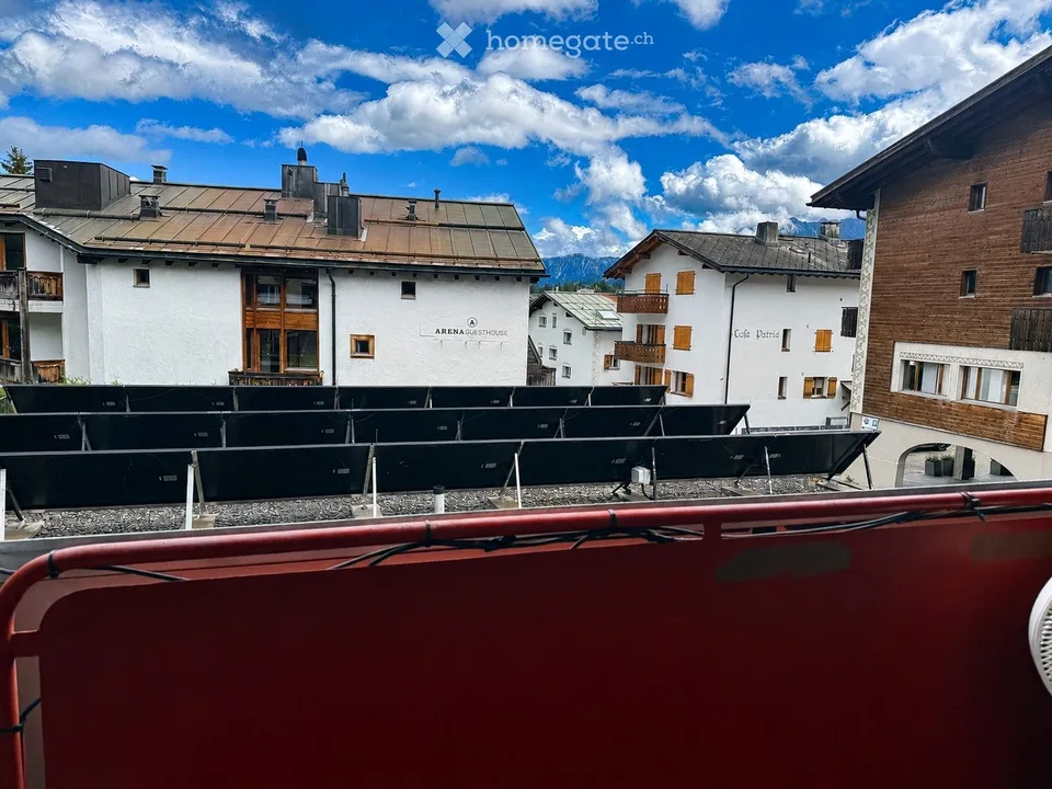 Möblierte 1-Zi-Wohnung Flims Dorf  2 Min. zur Bergbahn
