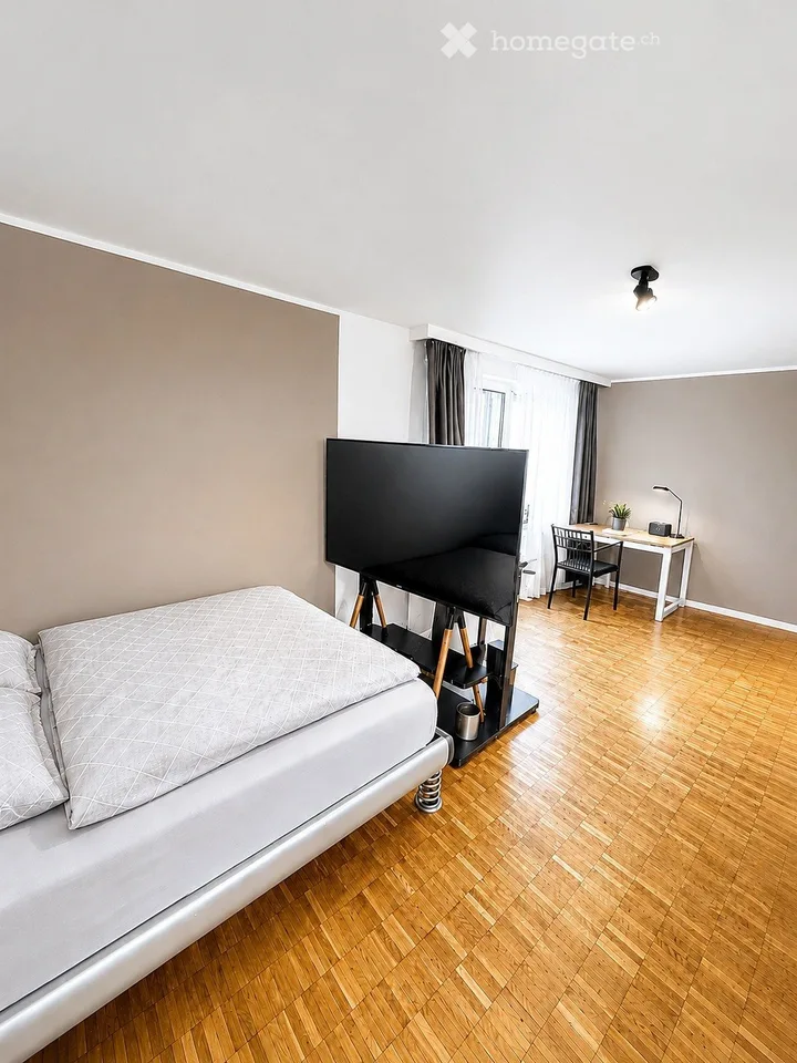 Möblierte 1-Zi-Wohnung Flims Dorf  2 Min. zur Bergbahn
