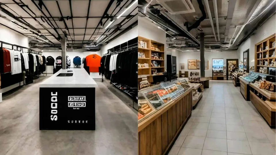 Arcade commerciale de 143 m² au cur du centre commercial La Chiésaz