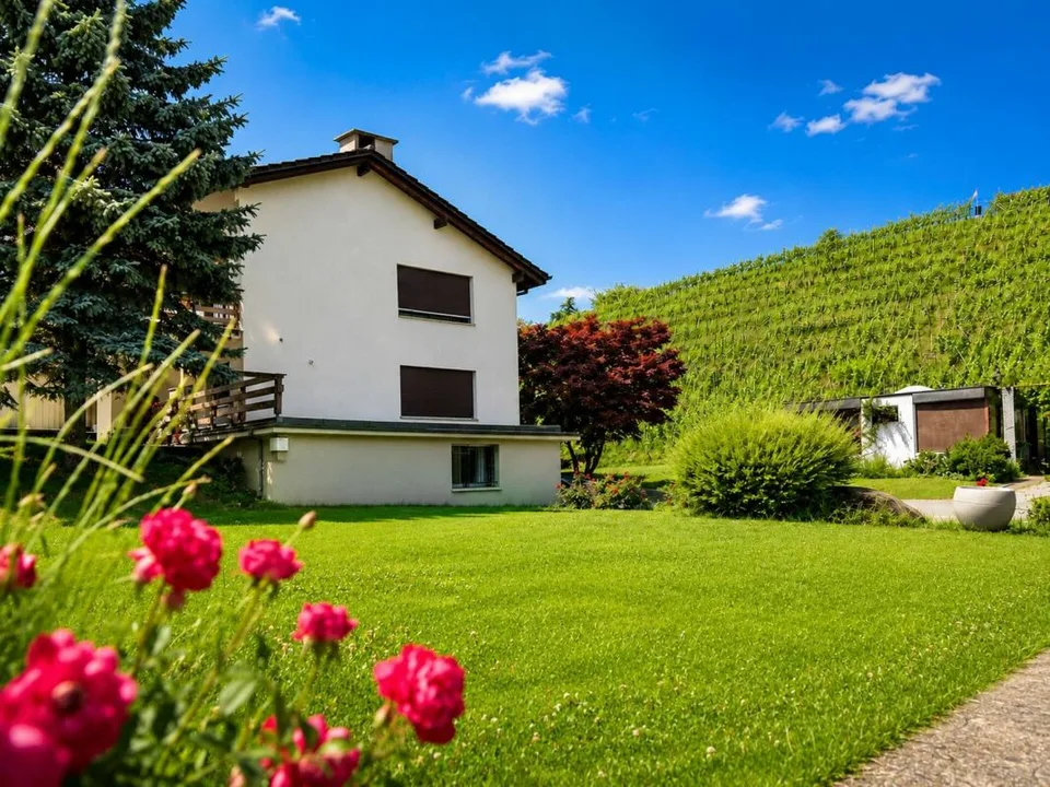 Idyllisches Familienparadies