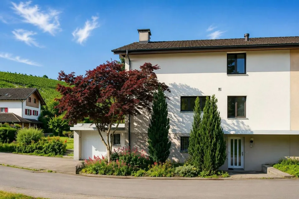 Idyllisches Familienparadies