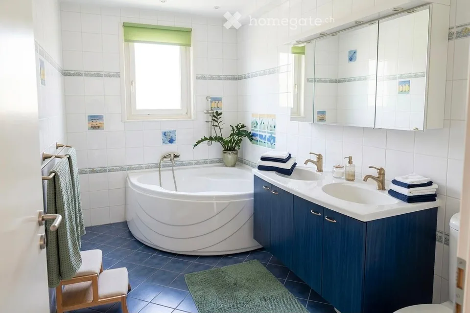 Familienwohnung mit viel Licht in einer großen Villa in Préverenges – 7,5 Zimmer, großer privater Garten – Foto 18 von 21