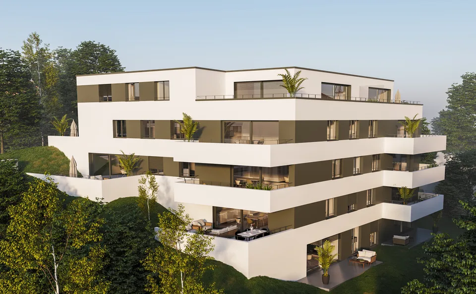 Beauregard : Appartement 3.5 pces avec grand balcon
