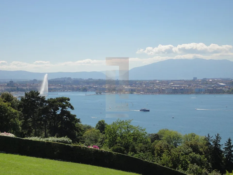 Maison d'exception avec vue lac à Cologny