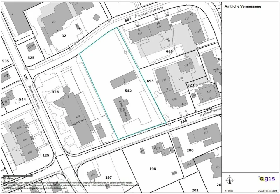 Terreno edificabile di circa 2'280 m2 da affittare in diritto di superficie con un progetto pilota