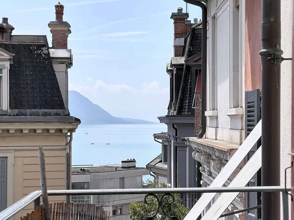 Spacieux appartement de 3,5 pièces au cur du Vieux-Montreux