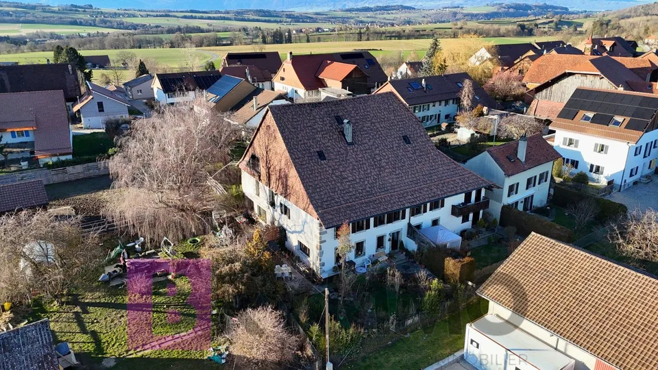 Prächtiges renoviertes Pferdegestüt – 3 Apartments – Ogens (VD)