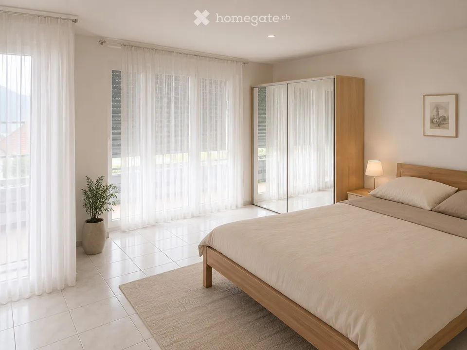 Appartement duplex maisonette de 4,5 pièces bien entretenu dans un emplacement idéal à Amriswil (TG)