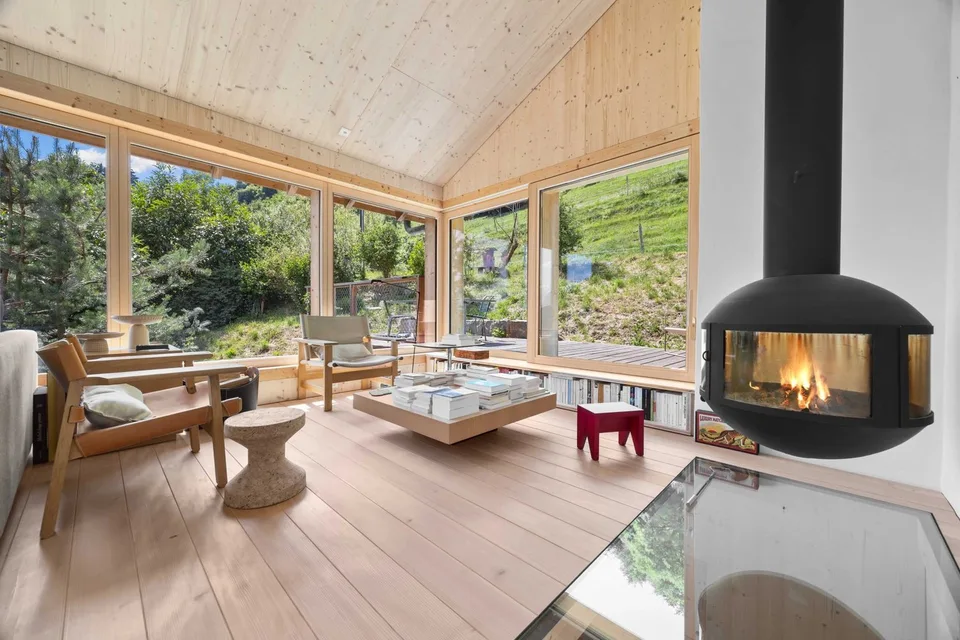 Eine außergewöhnliche Chalet mit Scheune, im Herzen der Gemeinde Ollon – Foto 10 von 13