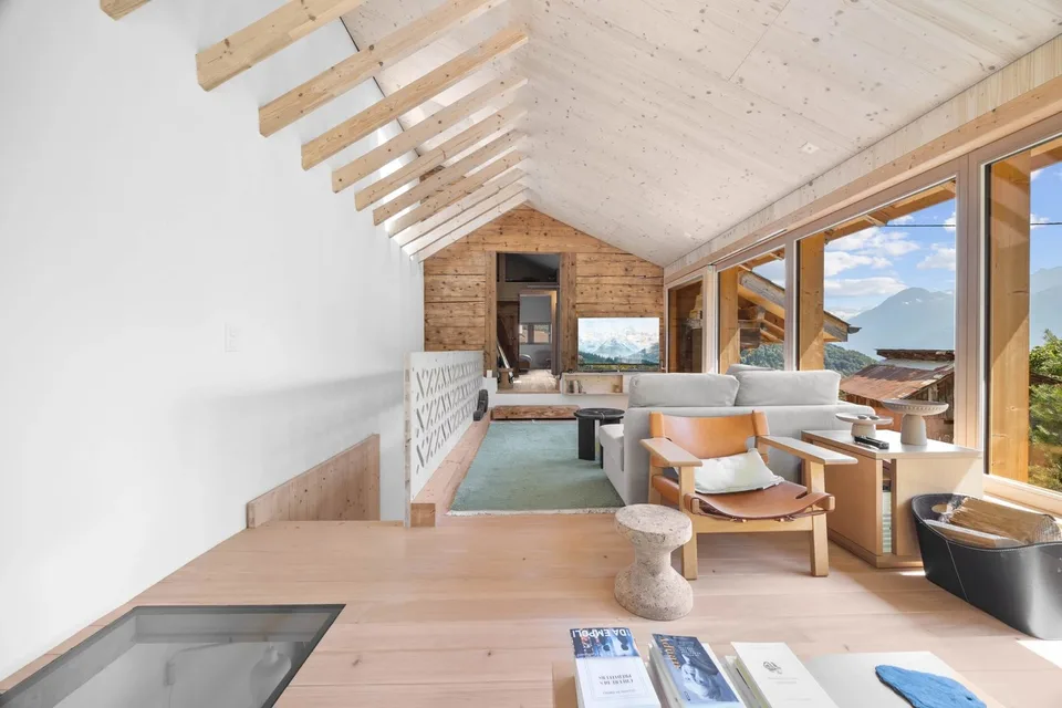 Eine außergewöhnliche Chalet mit Scheune, im Herzen der Gemeinde Ollon – Foto 11 von 13