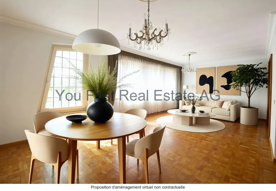 150 m² Wohnfläche statt Studio  Willkommen in Frankreich!