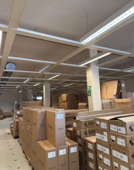 Aree di magazzino a Pratteln & Aarau – da 50 m² a circa 850 m² di spazi di stoccaggio per pallet