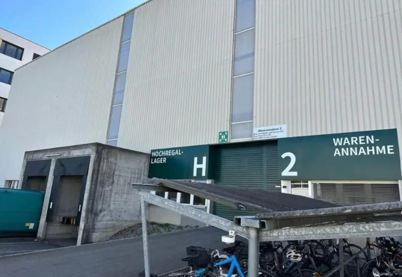 Aree di magazzino a Pratteln & Aarau – da 50 m² a circa 850 m² di spazi di stoccaggio per pallet