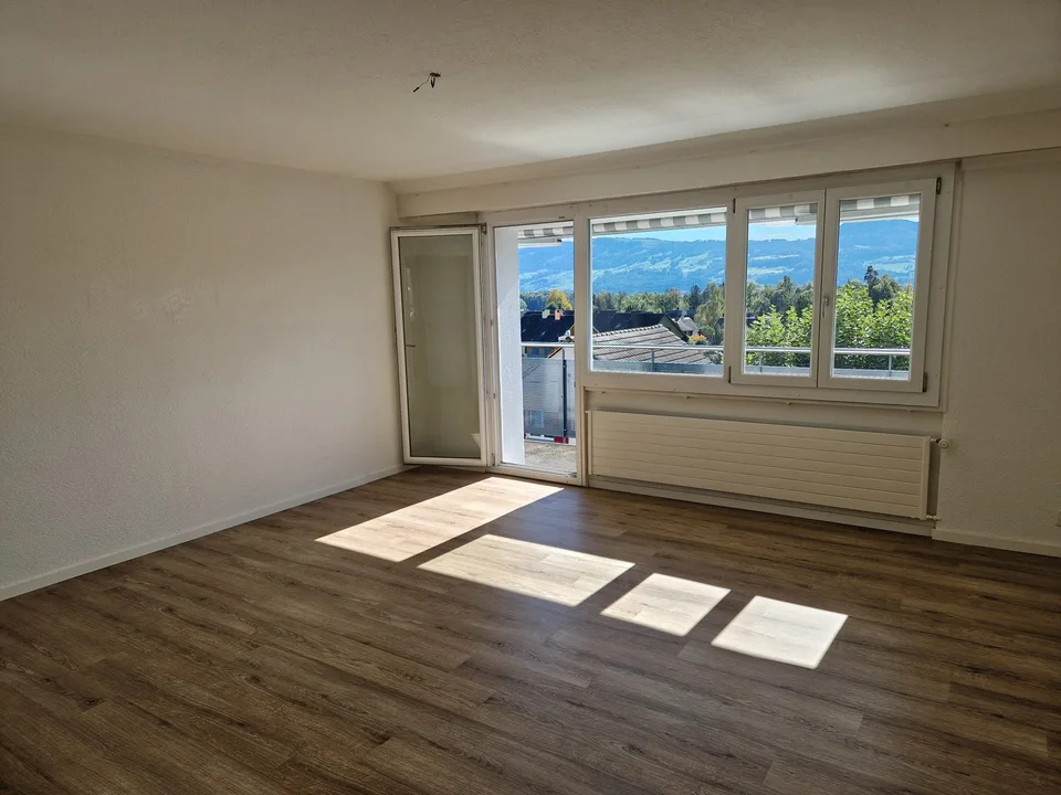 Lichtdurchflutete 4-Zimmerwohnung mit schönem Weitblick