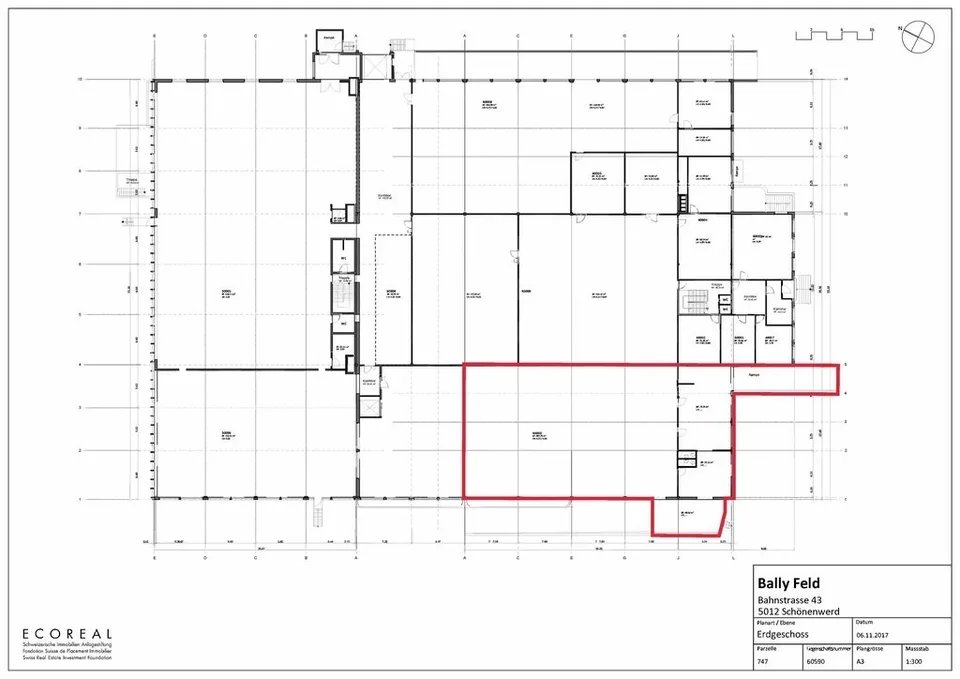Spazi commerciali e di stoccaggio al piano terra con rampa di carico propria nel cluster Bally