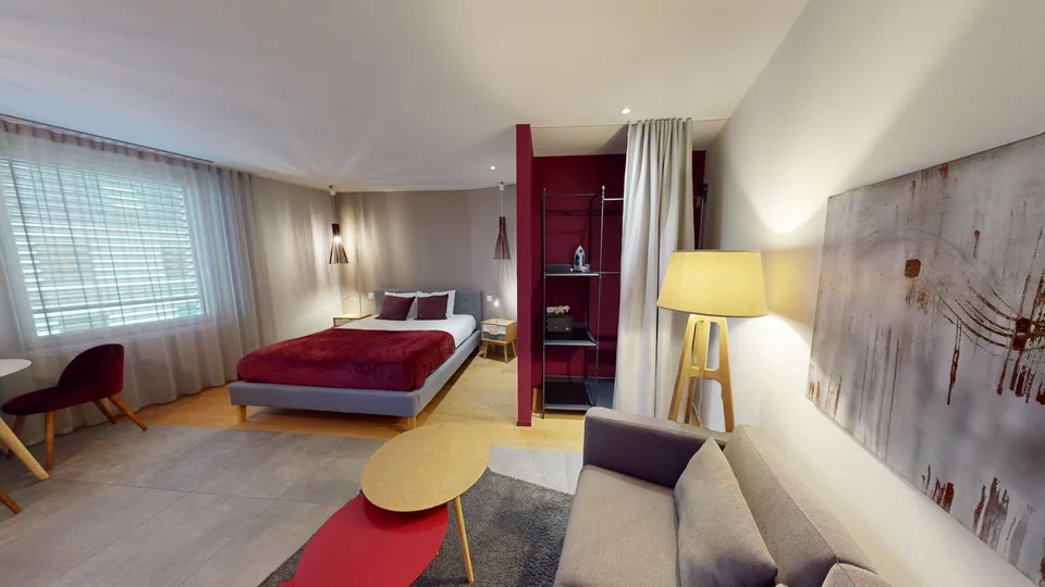 Appartement studio meublé charmant près du lac de Genève (quartier de Cornavin) – photo 9 sur 17