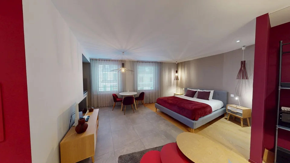 Zimmer mit Charme und Möbeln in der Nähe des Genfer Sees (Cornavin-Viertel)